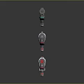 Sci-fi Pistol Game Pistol Sci-fi Firearms Sci-fi Game Gun Game Firearms Game Gun 3d model