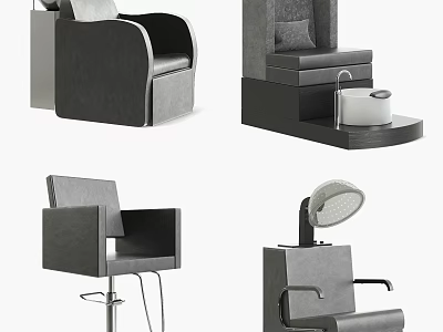 Modern Massage Chair With Ergonomic Design Comfortable Seats And Premium Features 3d model