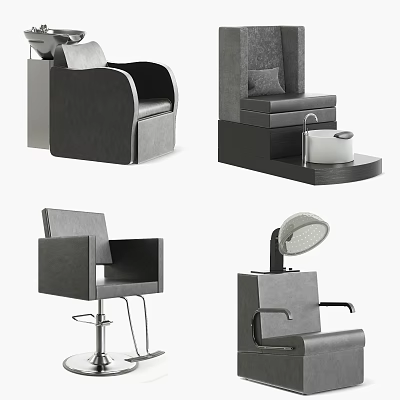 Modern Massage Chair With Ergonomic Design Comfortable Seats And Premium Features 3d model