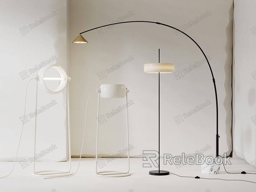 Floor Lamp Fishing Lamp model