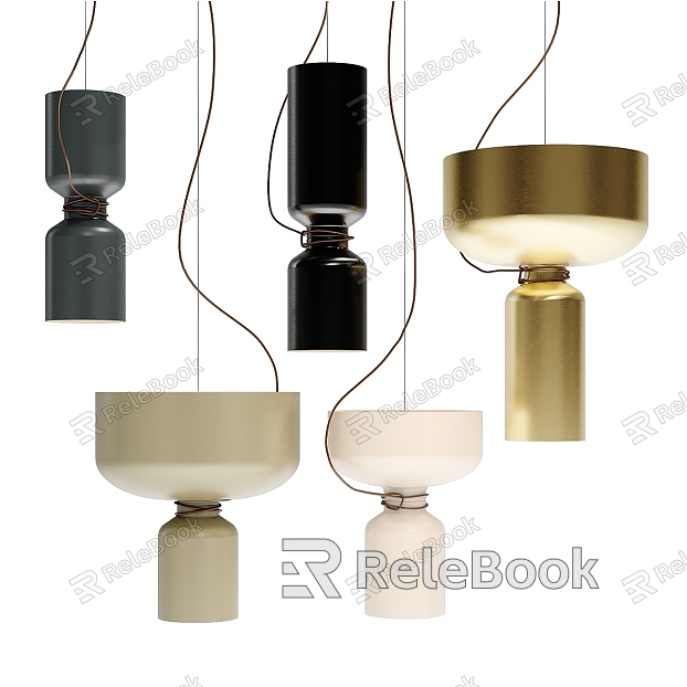 Modern chandelier chandelier metal and lamp spotlights model