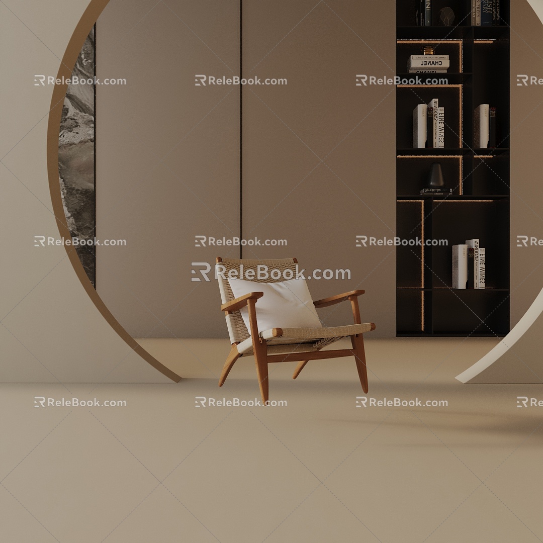 Modern Dining Chair 3d model