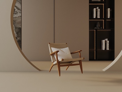 Modern Dining Chair 3d model