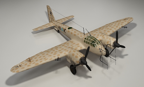 modern fighter aircraft 3d model