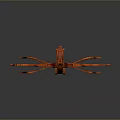 Crossbow Mechanical Crossbow Shift Bow and Arrow Shoot Far Equipment Weapons High-tech Crossbow 3d model