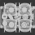 Assorted Food Dishes On Wooden Dining Table With Pizza Pasta Meat And Beverages