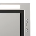 Modern Kitchen Range Hoods In Black And Grey With LED Lighting And Sleek Design