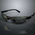 Modern Black Sports Sunglasses With Red Temple Accents And Dark UV Protection Lenses For Outdoor Use