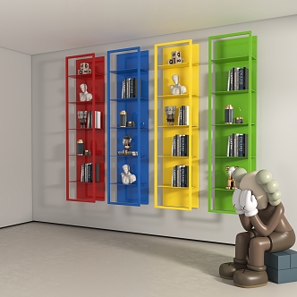 Showcase Shelf 3d model