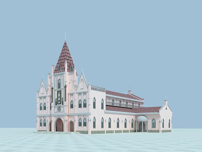 Church Church 3d model