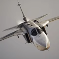 Military Fighter Jet Flying At High Speed With Visible Jet Trail In Clear Blue Sky