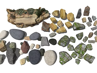 Modern Stone 3d model