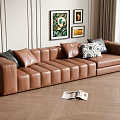 Modern Multiplayer Sofa 3d model