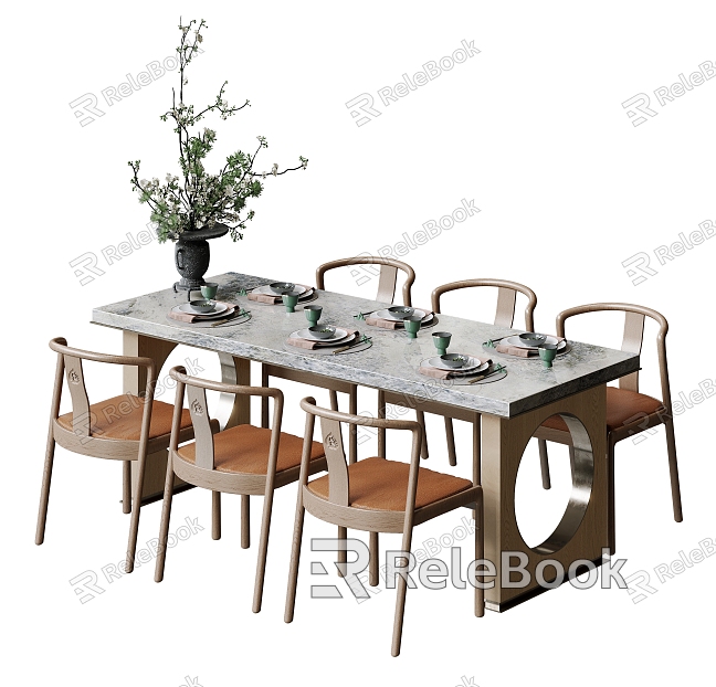 New Chinese Dining Table and Chair model