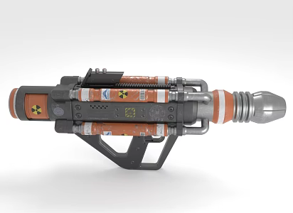 Plasma Guns Sci-Fi Weapons 3d model