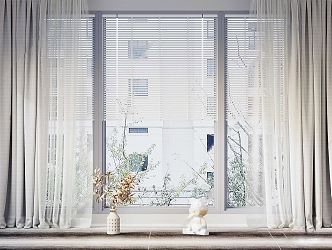 Modern Curtains 3d model