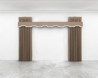 Curtains 3d model