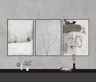 Quiet Decorative Paintings 3d model