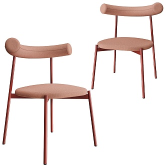 PAMPA Powder Single Chair 18 3d model