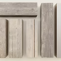 Various Wooden And Stone Materials With Natural Textures For Decorative Use