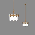 Vintage chandelier 3d model