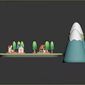 Game Environment Game Scene Fairy Tale Scene Fairy Tale Magic Scene Magic Item Fantasy Scene 3d model