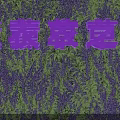 Vibrant Purple Flowers With Lush Green Leaves In Natural Garden Landscape