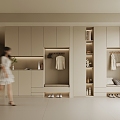 Shoe Cabinet Home Shoe Cabinet Beauty 3d model