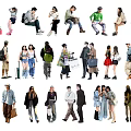 Diverse People Showcasing Various Fashion Styles