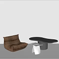 Modern Lazy Sofa Sofa 3d model