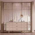 Entrance screen partition 3d model