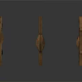Ancient Bronze Artifacts With Intricate Carved Patterns And Ornate Details