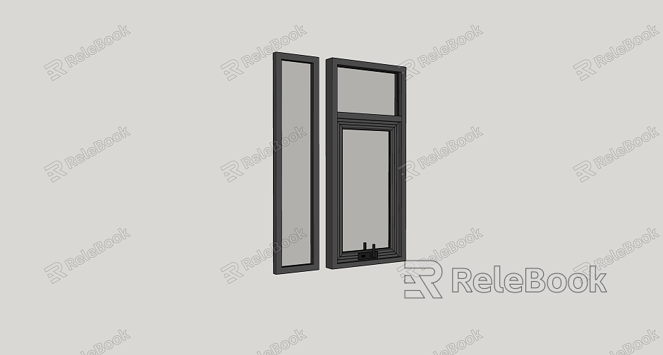 Aluminum alloy window combination model