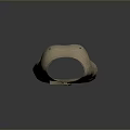 Practical Khaki Apron With Multiple Pockets Buttons And Adjustable Tie Belt