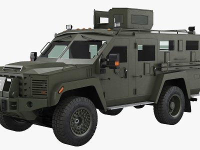 Armored vehicles, armored vehicles, explosion-proof jeeps, military vehicles, transportation tools 3d model