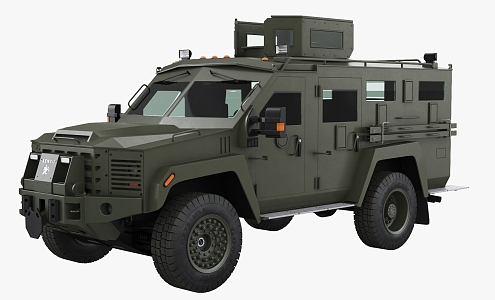 Armored vehicles, armored vehicles, explosion-proof jeeps, military vehicles, transportation tools 3d model