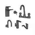 Modern faucet 3d model