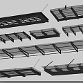 Outdoor Sunshade Awnings With Different Structural Metal Frame Designs For Outdoor Use