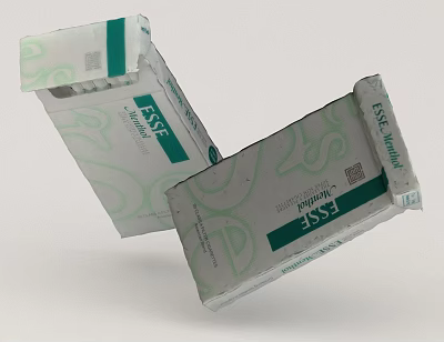 Fresh Food Packaging Boxes With ESSF Label And FreshGuard Green Pattern Design 3d model Fresh Food Packaging Boxes With ESSF Label And FreshGuard Green Pattern Design 3d model