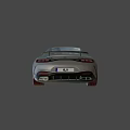 Mercedes Silver Sports Car With Open Hood Black Wheels And Yellow Brake Calipers