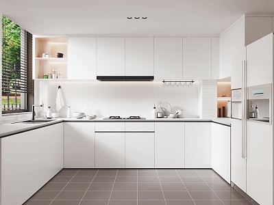 Modern Kitchen 3d model