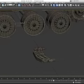 Armored Vehicle Light Machine Gun Armored Vehicle Transporter Armored Vehicle Launcher Infantry Fighting Vehicle Low Face Number Low Model Simple Model Video Class Super Realistic High Precision 3d model