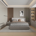 Modern Master Bedroom 3d model