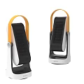 Portable Electric Heaters With Modern Design White Black Orange Handle For Space Heating