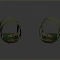 High Quality Military Weapon Gear Green Camouflage Knee Pads With Adjustable Straps