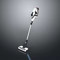 Cordless Handheld Vacuum Cleaner With Modern White Design Lightweight And Powerful Suction