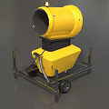 Snowmaker Sprinkler Sprayer Fan Snowmaker Simple Model Snowmaker Low Model Low Face Number Snowmaker Game Snowmaker Simple Model Sprinkler 3d model