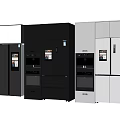 Sleek Modern Refrigerators And Freezers With Multiple Styles And Color Finishes