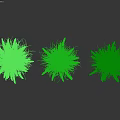 Ornamental Grass Decorative Set With White Plumes Against Gray Wall And Lawn