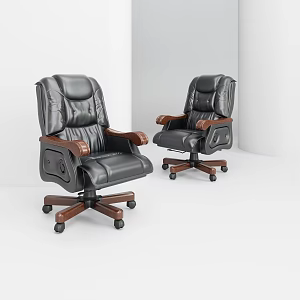 Solid Wood Executive Chair Boss Chair Office Chair Class Chair Leadership Chair Conference Chair Class Front Chair 3d model